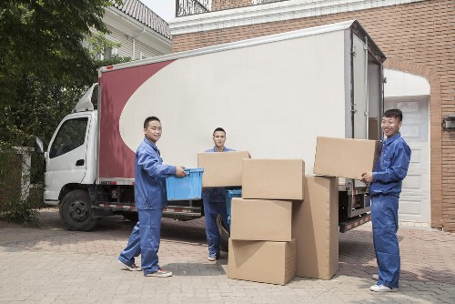 Commercial moving team planning a business relocation in Grove Park