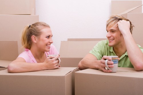 Professional movers handling flat removals in Grove Park