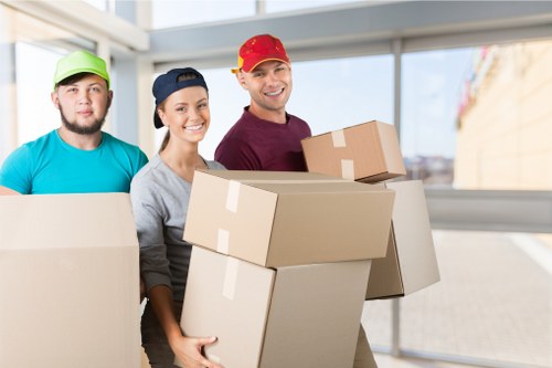 Office relocation and commercial moving service setup