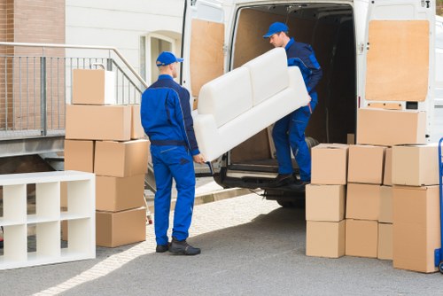 Man with van removal service for a local Grove Park home move