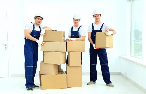 Preparation checklist and boxes for a Grove Park move