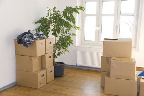 Unpacking and arranging items after a relocation in Grove Park