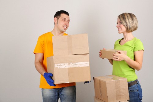 Professional furniture collection van for Grove Park properties
